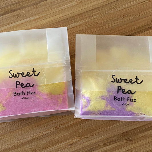 Sweet Pea Crystal Bath Fizz